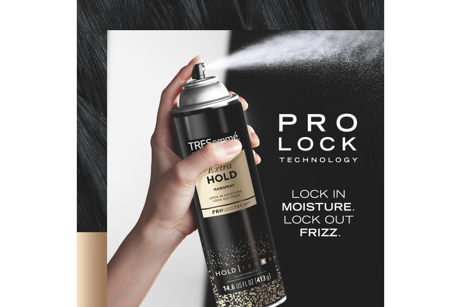 TRESemmé Spray para el cabello de fijación extra para control del frizz durante 24 horas, con tecnología Pro Lock 14.6 oz - Image 4