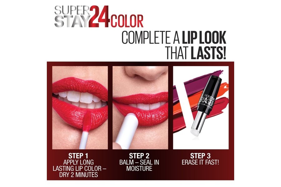 Maybelline Super Stay 24, maquillaje de lápiz labial líquido de 2 pasos, color altamente pigmentado de larga duración con bálsamo hidratante, Forever Chestnut, marrón, 1 unidad - Image 9