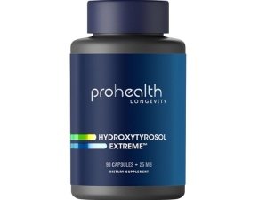 ProHealth Hydroxytyrosol Extreme - Suplemento de hidroxitirosol, extracto de hoja de olivo (extracto de hoja de olivo orgánico) (90 cápsulas vegetarianas) Sin gluten, sin soja.