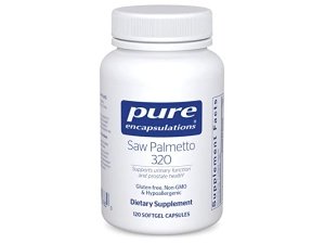 Pure Encapsulations Saw Palmetto 320 - Ácidos grasos y otros nutrientes esenciales para apoyar el metabolismo y la función urinaria - con extracto de Saw Palmetto - 120 cápsulas de gelatina blanda