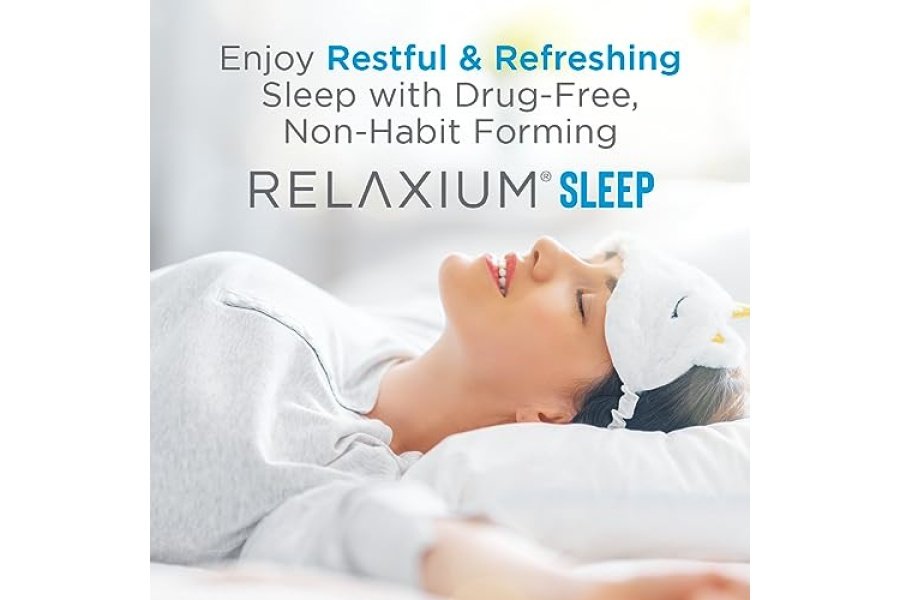 Relaxium Ayuda para dormir para adultos, melatonina 5 mg con glicinato de magnesio, Valerest y Ashwagandha que promueven el sueño, suplemento para dormir que no crea hábitos, 60 cápsulas, suministro para 30 días - Image 4
