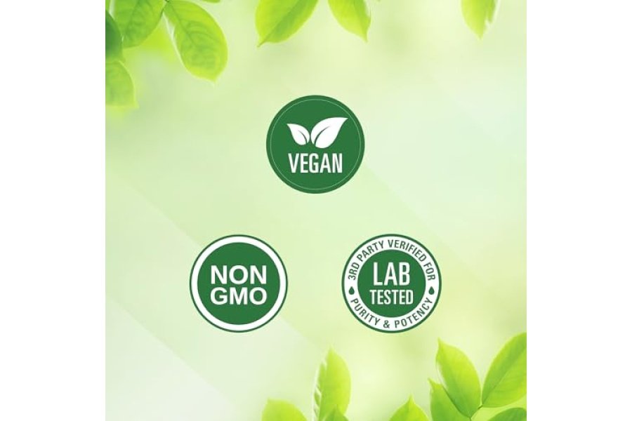 Bitartrato de colina Nested Naturals 500 mg - Suplementos de colina de alta potencia - Apoya el rendimiento cognitivo y la función hepática - Colina 100% vegana y sin OGM - 90 cápsulas veganas - Image 9
