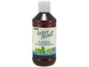 Now Foods Stevia Glicerita, 8 onzas líquidas (el embalaje puede variar)