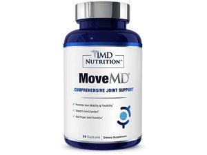1MD Nutrition MoveMD - Suplemento de salud para molestias y apoyo en las articulaciones - Nuestras píldoras de colágeno están hábilmente formuladas para mujeres y hombres con ácido hialurónico y astaxantina