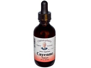 Extracto de Cayena del Dr. Christopher, líquido de 2 onzas líquidas