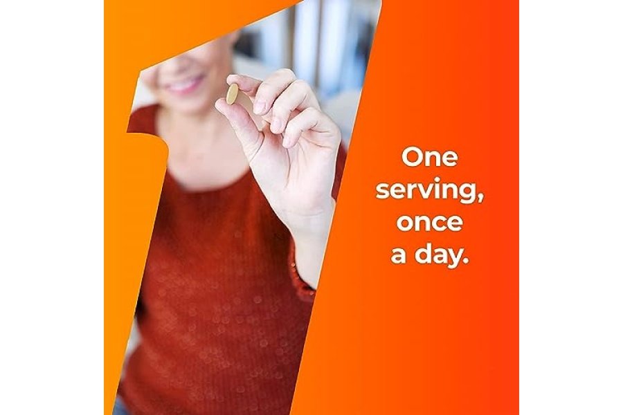 ONE A DAY Multivitamínico diario completo para mujer con vitamina A, B, C, D y E, calcio y magnesio, apoyo a la salud inmune, 200 unidades - Image 6