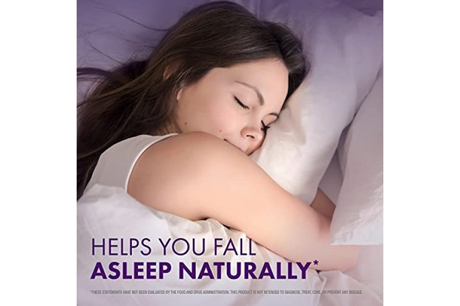 ZzzQuil PURE Zzzs Gomitas de ayuda para dormir con melatonina, te ayuda a conciliar el sueño de forma natural, sabor a vainilla de bayas silvestres, manzanilla, lavanda y raíz de valeriana, 1 mg por gomita, 72 unidades - Image 4