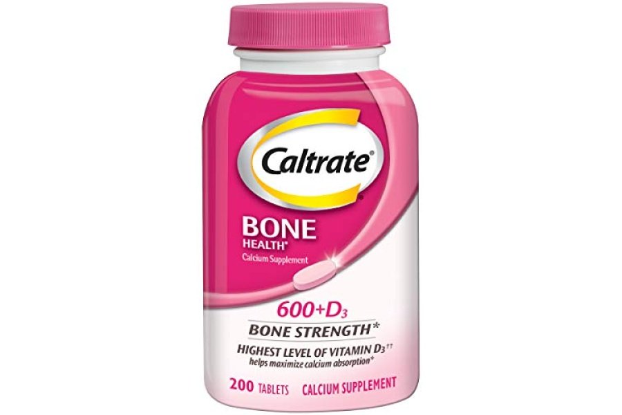 Caltrate 600 Plus D3 Tabletas suplementarias de calcio y vitamina D, suplementos para la salud ósea para adultos - 200 unidades - Image 2