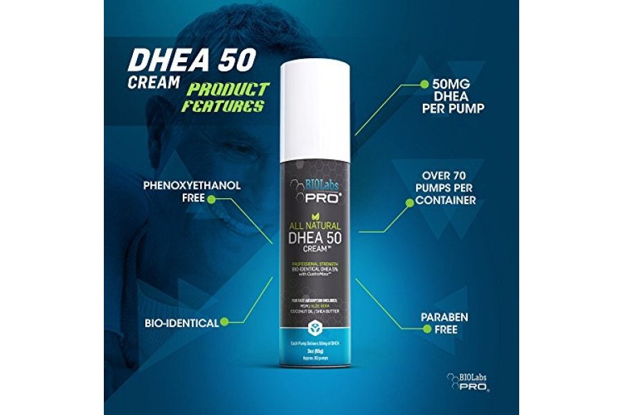 DHEA Crema de Dhea totalmente natural bioidéntica de 50 mg, suministro para dos meses, dehidroepiandrosterona, fenogreco orgánico, tribulus terrestris, raíz de maca y Hgw (lavanda) - Image 3
