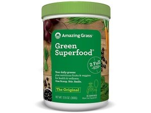 Superalimento Amazing Grass Green, original, 12.6 onzas