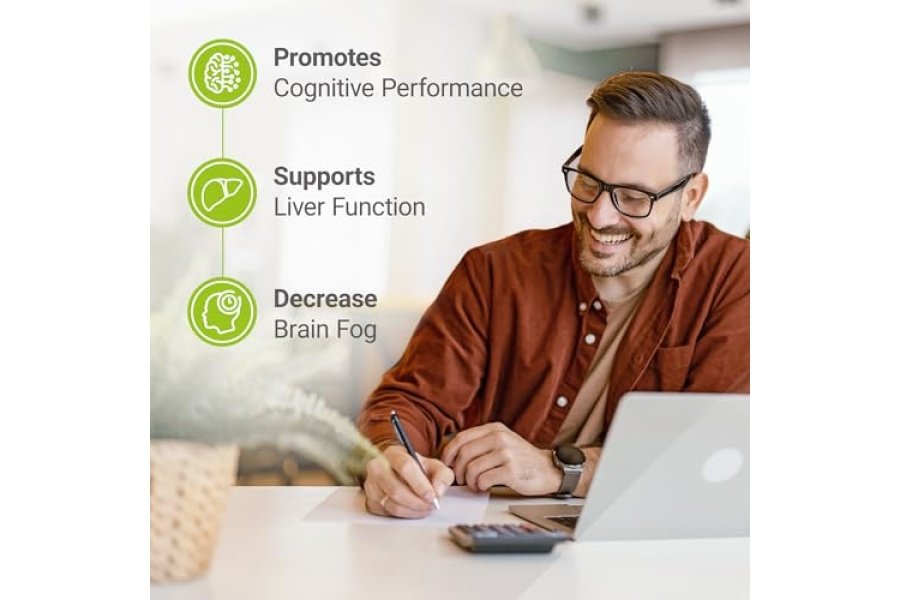 Bitartrato de colina Nested Naturals 500 mg - Suplementos de colina de alta potencia - Apoya el rendimiento cognitivo y la función hepática - Colina 100% vegana y sin OGM - 90 cápsulas veganas - Image 5