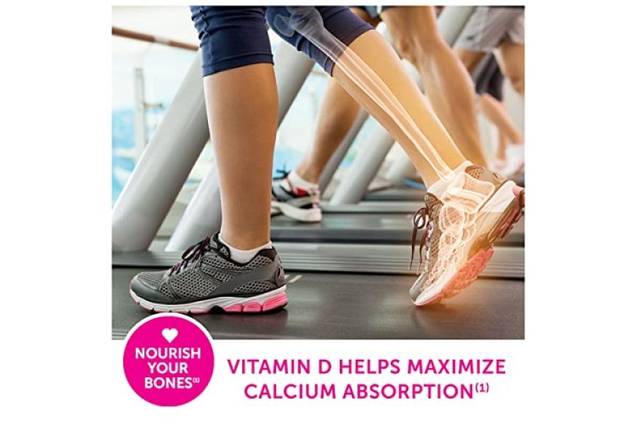 Caltrate 600 Plus D3 Tabletas suplementarias de calcio y vitamina D, suplementos para la salud ósea para adultos - 200 unidades - Image 3