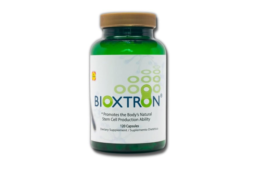 Bioxtron Natural AFA Suplemento de células madre - Apoyo a las articulaciones y dolor muscular - Apoyo al sistema inmunológico - Espirulina de alga verde azul natural - 120 cápsulas