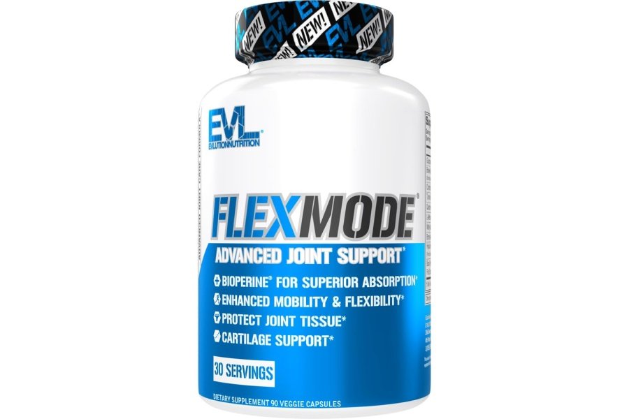Evlution Soporte para articulaciones de alta absorción con glucosamina, condroitina, MSM, boswellia y ácido hialurónico - 30 porciones