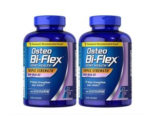 Osteo Biflex Triple Stregnth MSM Vitamina D3 200 pestañas (paquete de 2)