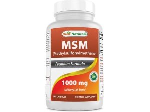 Best Naturals MSM 1000 mg 180 Cápsulas