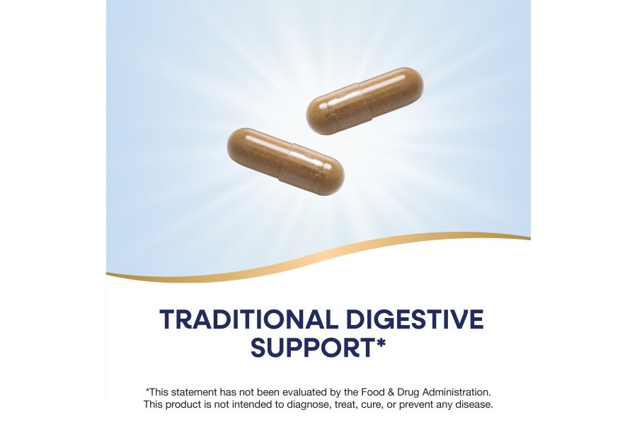 Nature's Way Cápsulas de raíz de regaliz para adultos, suplemento tradicional de apoyo a la salud digestiva*, 900 mg por porción, 100 cápsulas veganas - Image 3