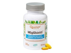 Suplementos de magnesio Quantum Health MigShield con riboflavina y CoQ10, el poder del magnesio en tabletas fáciles de tomar para obtener resultados efectivos, 60 tabletas, suministro para 30 días
