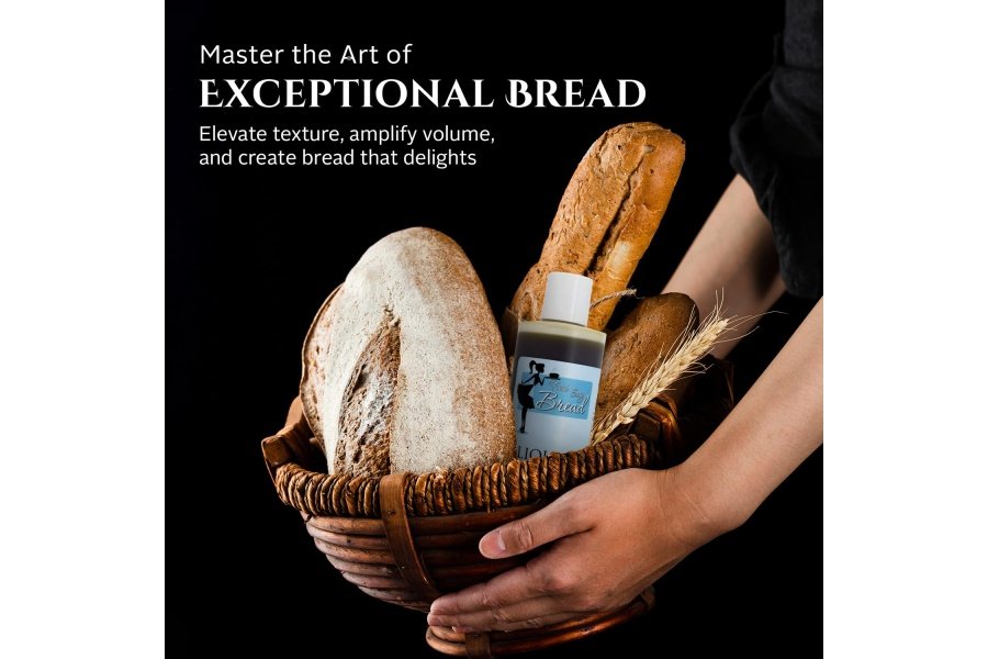 Líquido de lecitina de soja Fast Easy Bread (8 oz) | Fácil de usar | Disponible en botella exprimible que no ensucia | Emulsionante natural de grado alimentario | Mejora la textura de la masa y la distribución de ingredientes. - Image 2