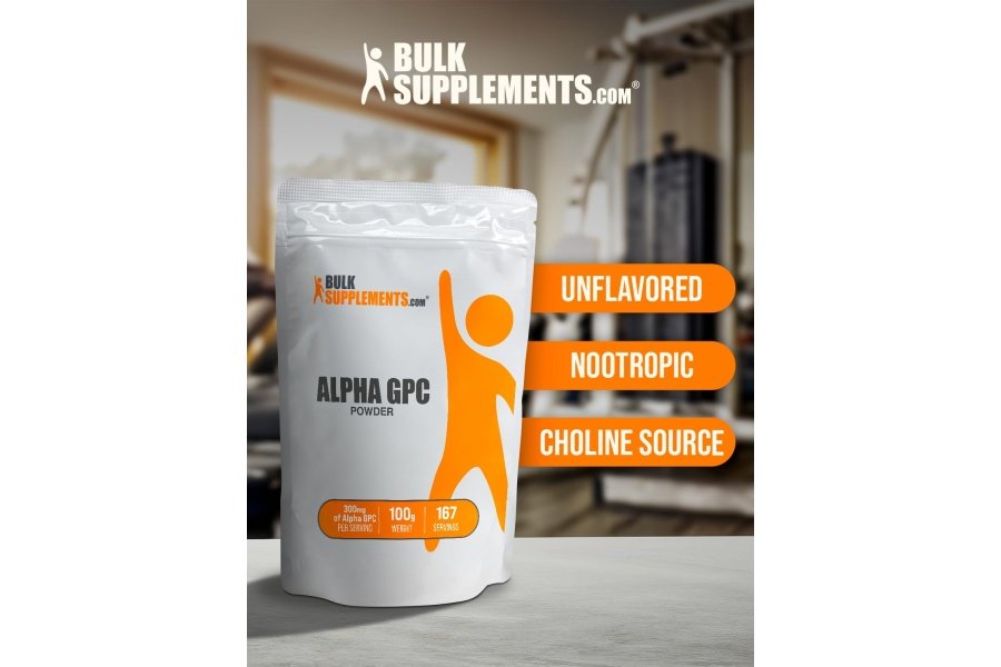 BulkSupplements.com Alpha GPC en polvo - Suplementos de colina, Alpha GPC 300 mg - Suplementos de acetilcolina, sin sabor y sin gluten, 600 mg por porción, 100 g (3,5 oz) (paquete de 1) - Image 5