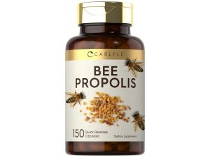 Carlyle Bee Propóleo Cápsulas 600 mg | 150 unidades | Suplemento de extracto | Sin OGM, sin gluten