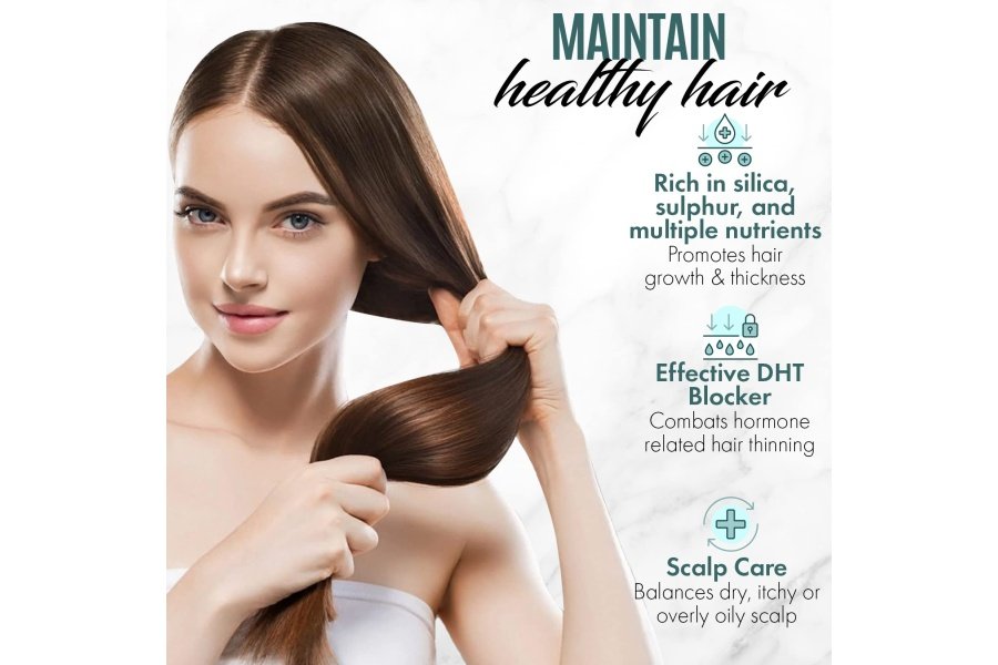 Aceite multiusos de ortiga para el crecimiento del cabello y la piel, calmante, suavizante, hidratante para hombres y mujeres, todo natural, 4 oz - Image 3