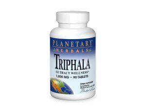Planetary Herbals Triphala 1000 mg - 90 Tabletas