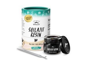 Shilajit puro del Himalaya, alta potencia nutricional, resina de Shilajit de grado A con más de 85 minerales traza derivados de plantas y ácido fúlvico, energía y apoyo inmunológico para hombres y mujeres, probado en laboratorios de EE. UU. de terceros (30 g)