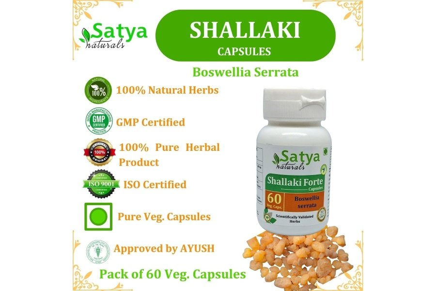 Cápsulas Forte genéricas Shallaki (Boswellia Serrata), 60 unidades (paquete de 2) - Image 7