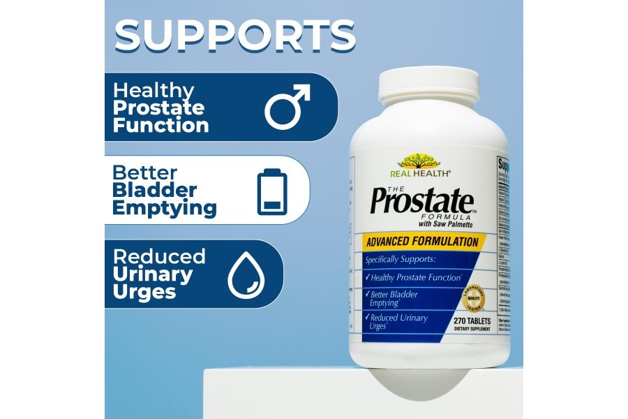 Real Health Prostate Complete - Suplementos de próstata para hombres, salud de la próstata, alivio de la próstata, palma enana americana para hombres, fórmula de próstata una por día - 30 unidades - Image 3