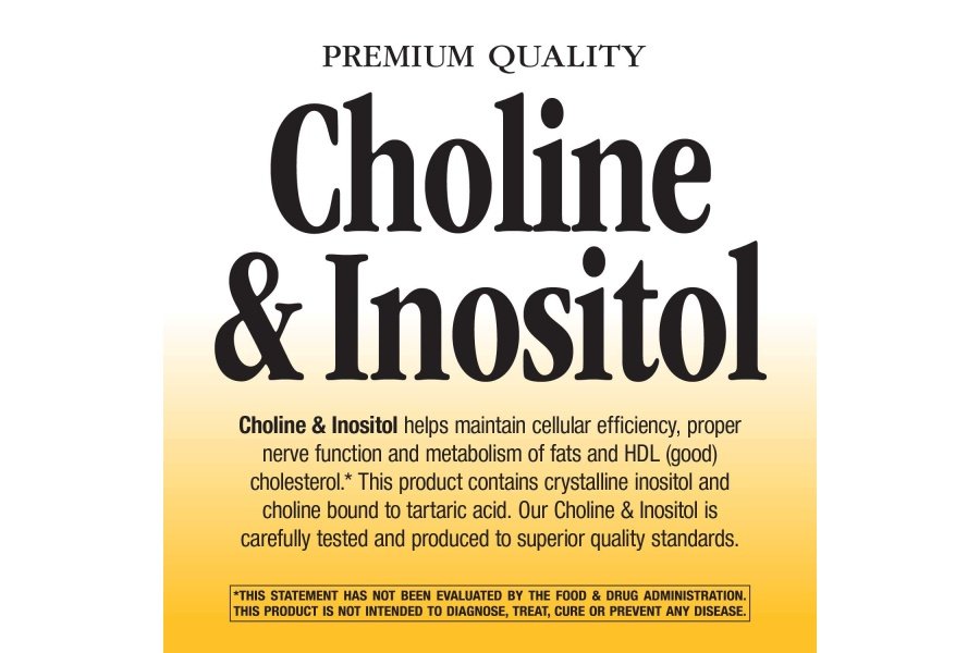 Nature's Way Colina e Inositol - 1000 mg - Apoya la salud cerebral y la energía celular* - Suplemento de bitartrato de colina - Sin gluten - 100 cápsulas - Image 9