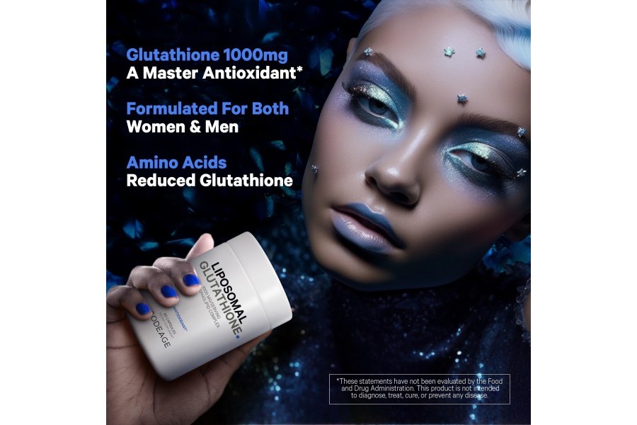 Codeage Glutatión liposomal 1000 mg, complejo de fosfolípidos antioxidantes GlutaONE, suplemento de cápsulas reducidas de L-glutatión, aceite de girasol sin OGM y fosfolípidos esenciales de lecitina, vegano, 60 ct - Image 7