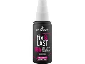esencia | Fix & Last Spray Fijador de Maquillaje de Larga Duración 18H | Fijación durante todo el día y a prueba de manchas | Vegano y libre de crueldad - Available Now