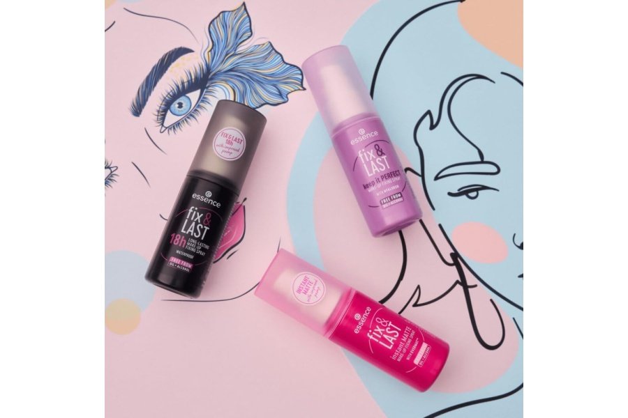 esencia | Spray fijador de maquillaje Fix & Last Keep It Perfect | Sin peso, entorno para todo el día | Vegano y libre de crueldad - Image 6