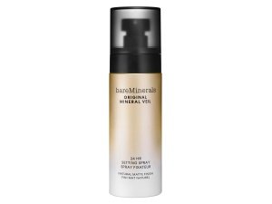 bareMinerals Original Mineral Veil Spray fijador mate natural, bloqueo de maquillaje y control de aceite las 24 horas, sin alcohol, a prueba de sudor y transferencia, fórmula que mejora la piel, niebla ultrafina para un acabado suave y mate - Available Now